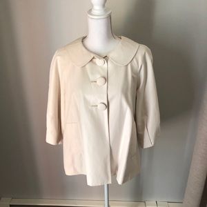 Banana republic light khaki blazer
